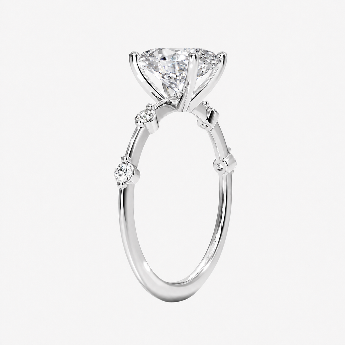 #18K White Gold