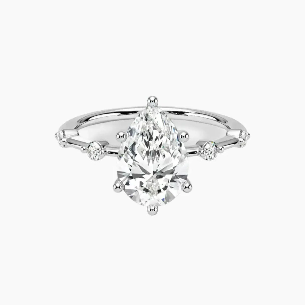 #18K White Gold