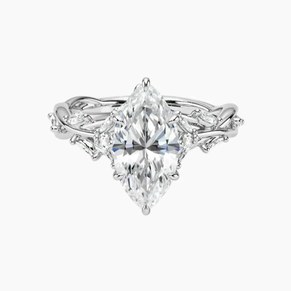 #18K White Gold
