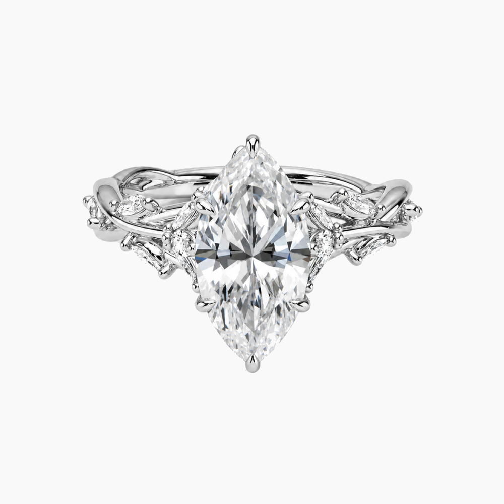 #18K White Gold
