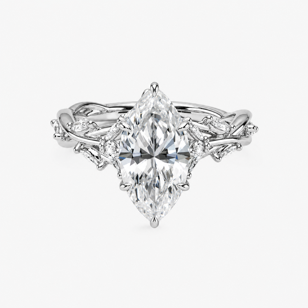 #18K White Gold