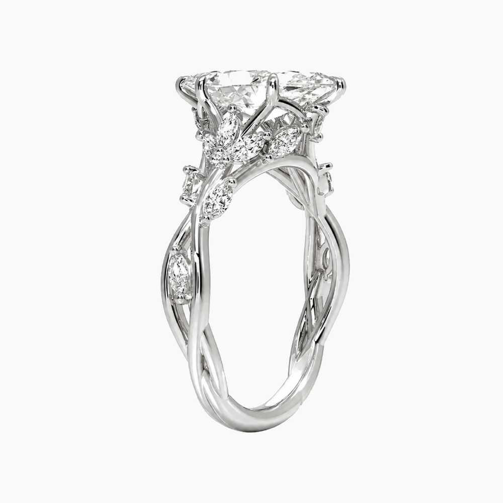 #18K White Gold