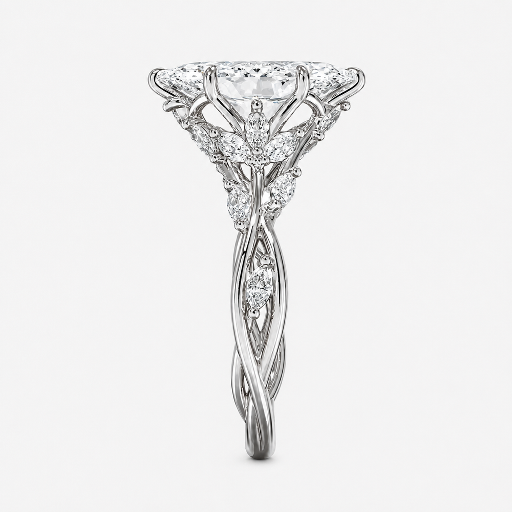 #18K White Gold