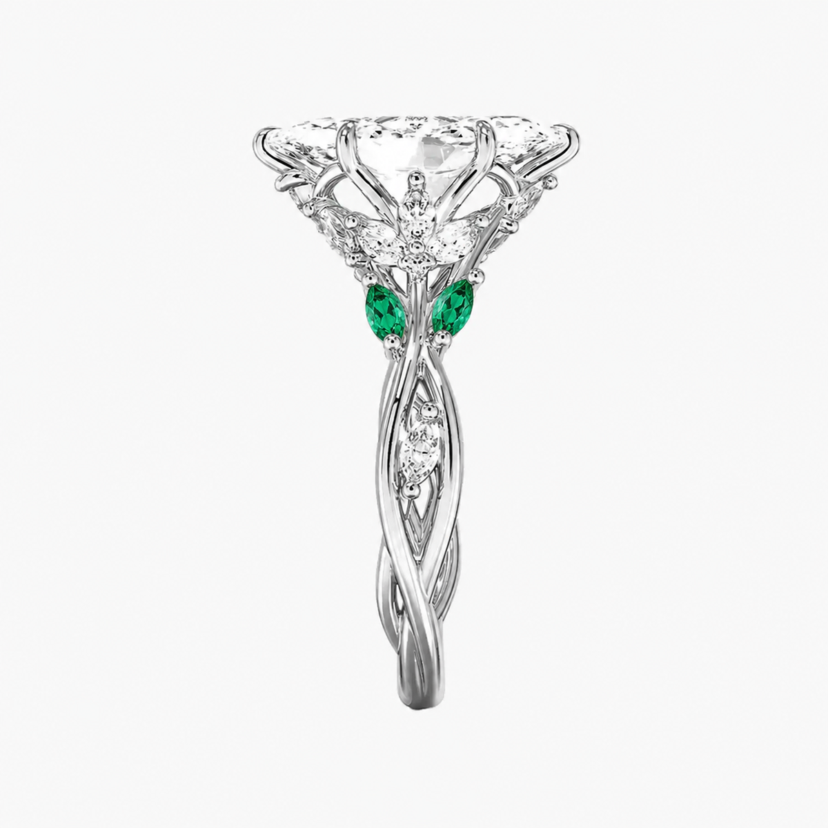 #18K White Gold