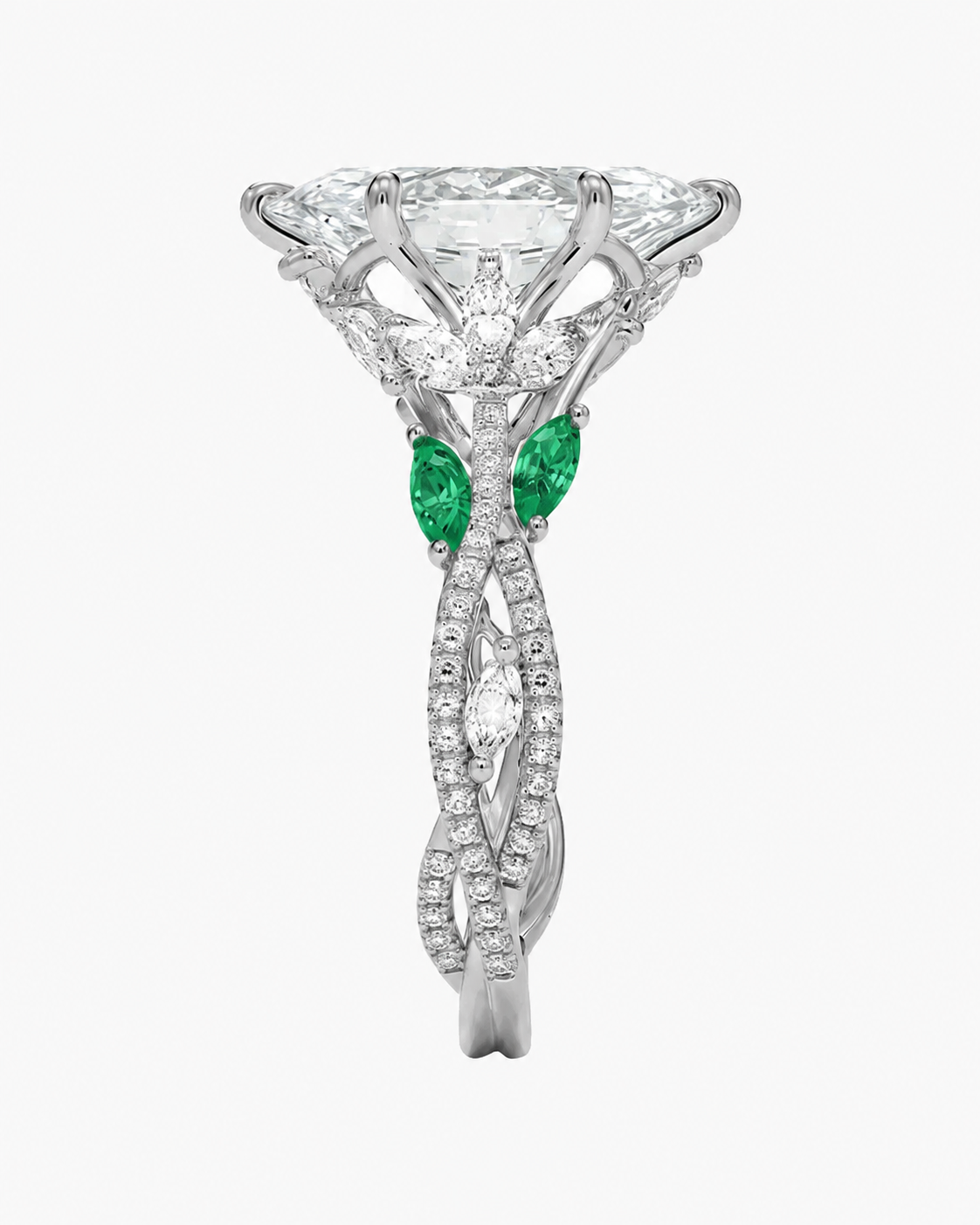 #18K White Gold