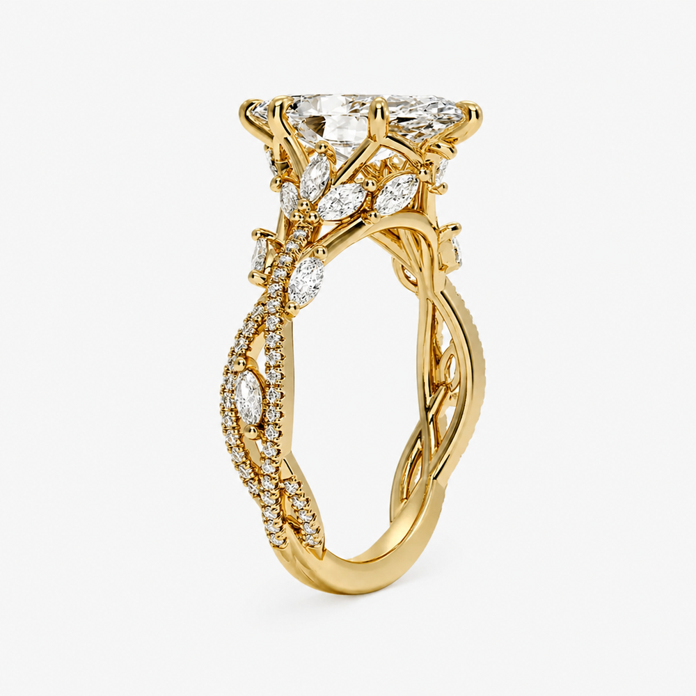 #18K Yellow Gold