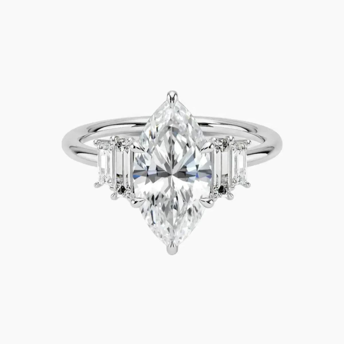 #18K White Gold