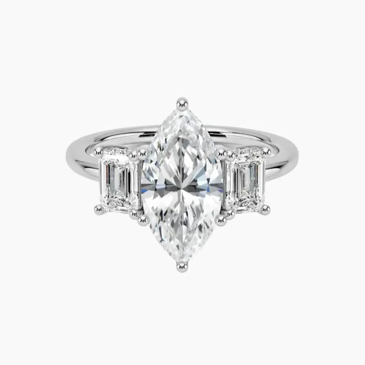 #18K White Gold