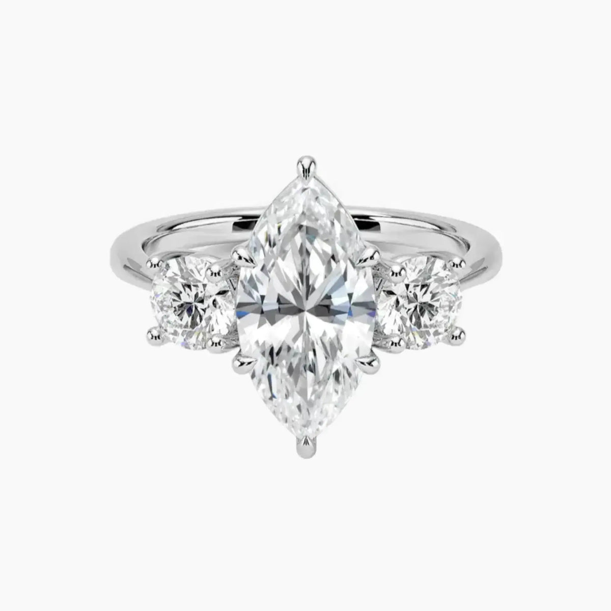 #18K White Gold