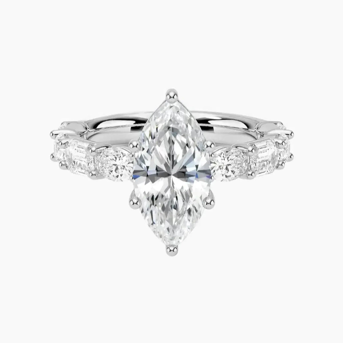#18K White Gold