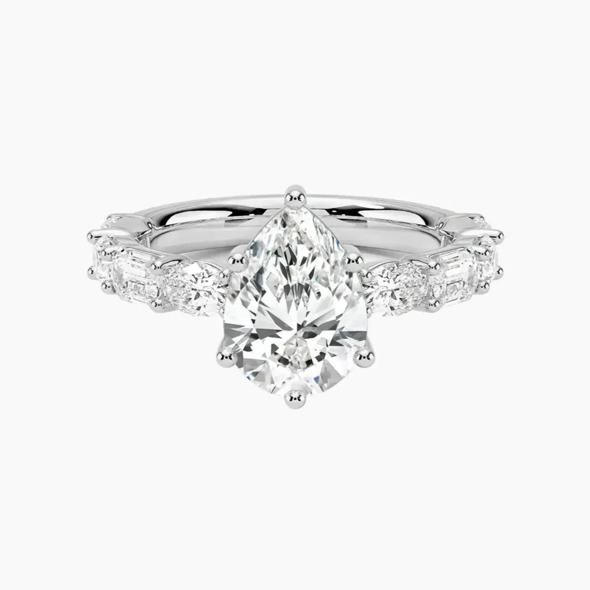 #18K White Gold