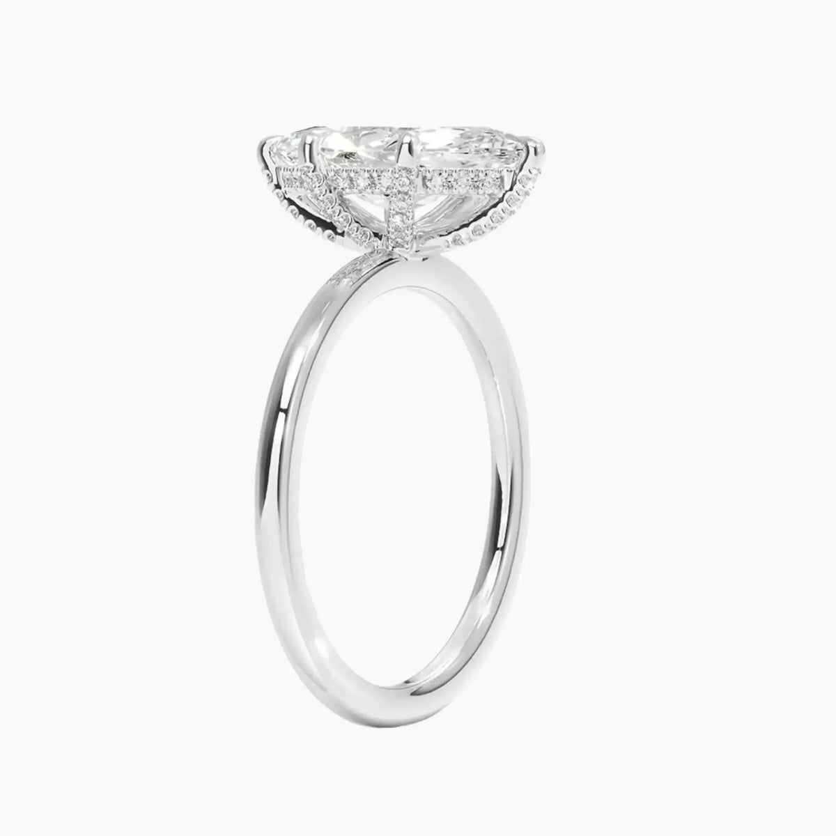 #18K White Gold