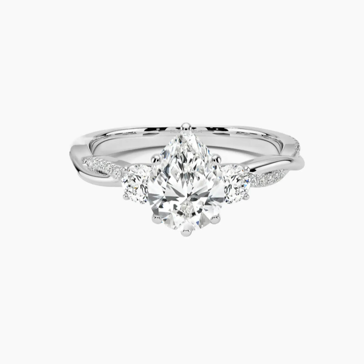 #18K White Gold