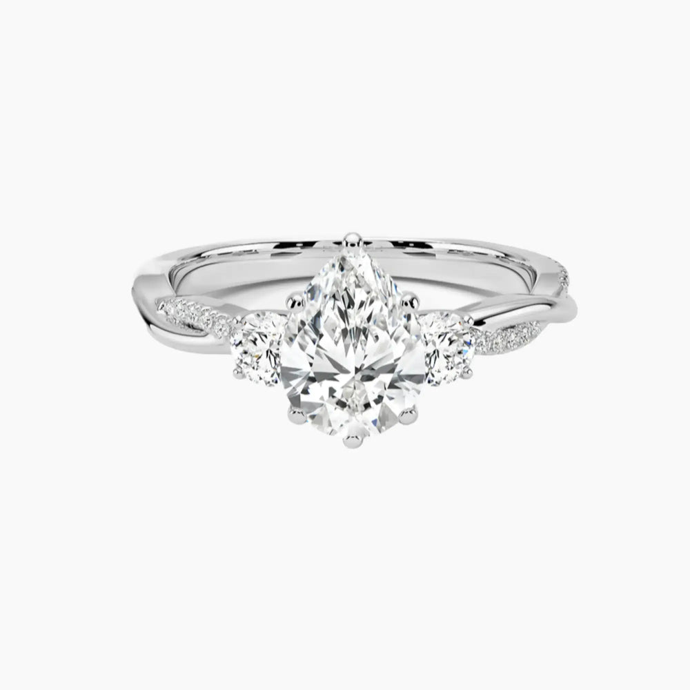 #18K White Gold
