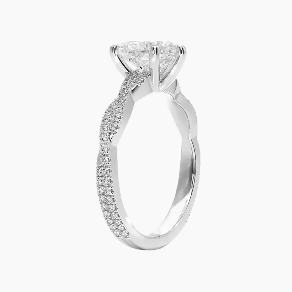 #18K White Gold