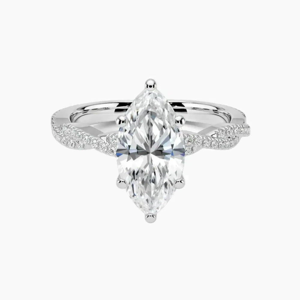 #18K White Gold