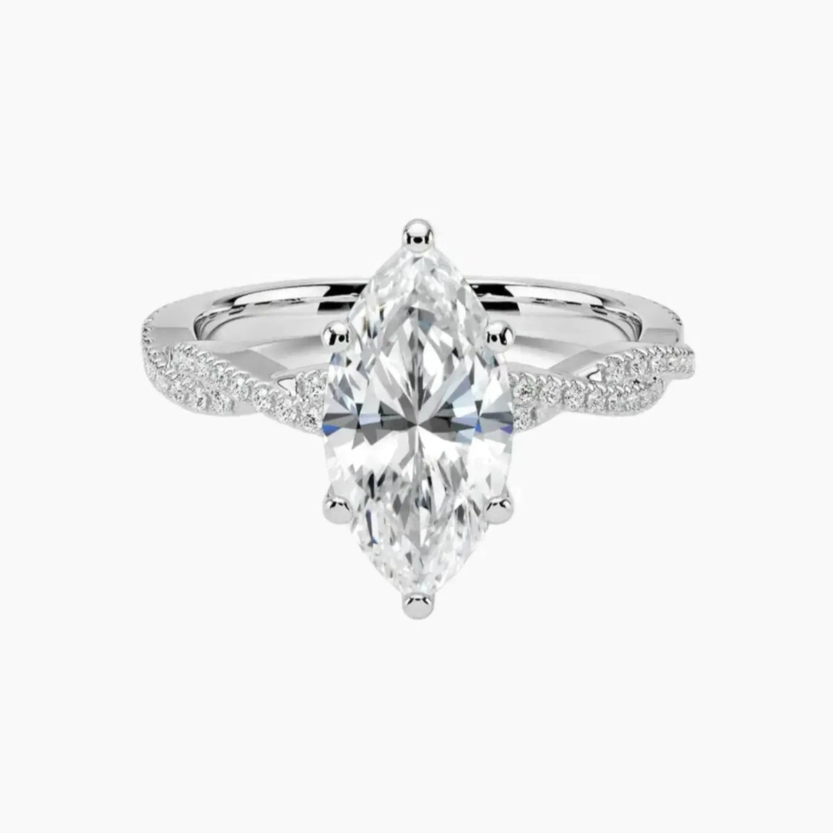 #18K White Gold