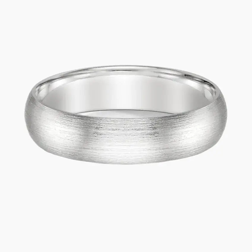 Satin Horizon Men Wedding Ring