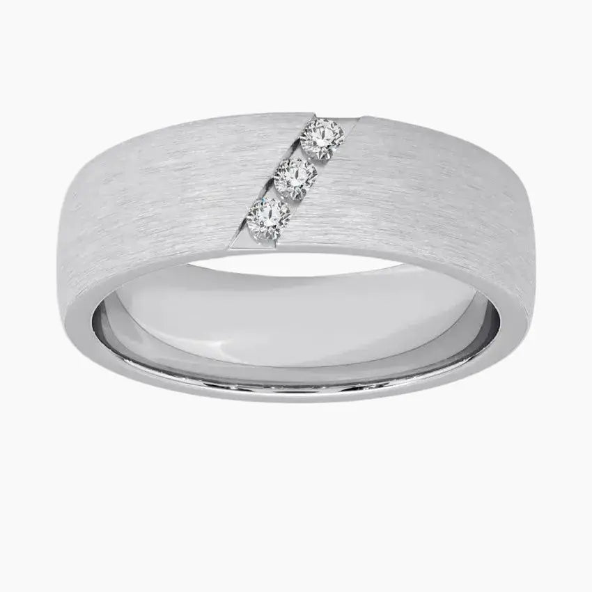 Ridge Men Wedding Ring