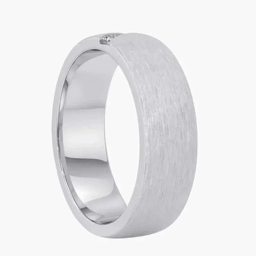 Ridge Men Wedding Ring