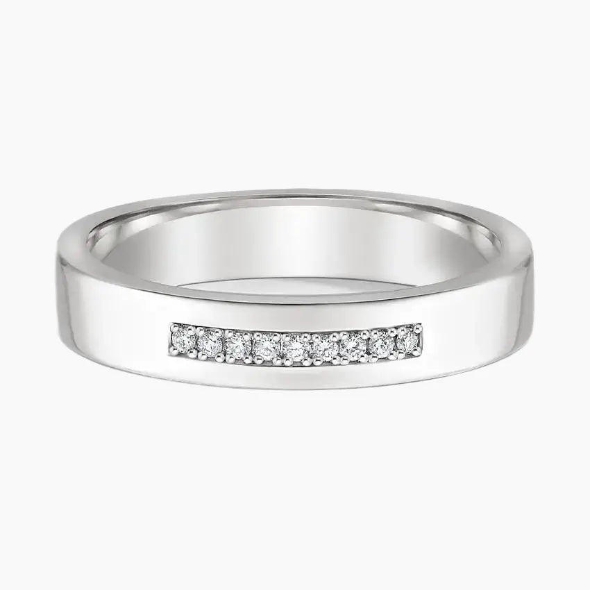Crest Men Wedding Ring