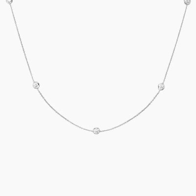 18K White Gold