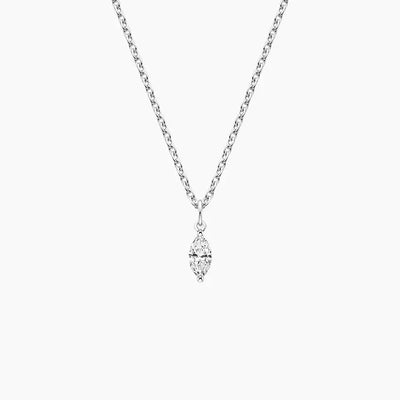 18K White Gold