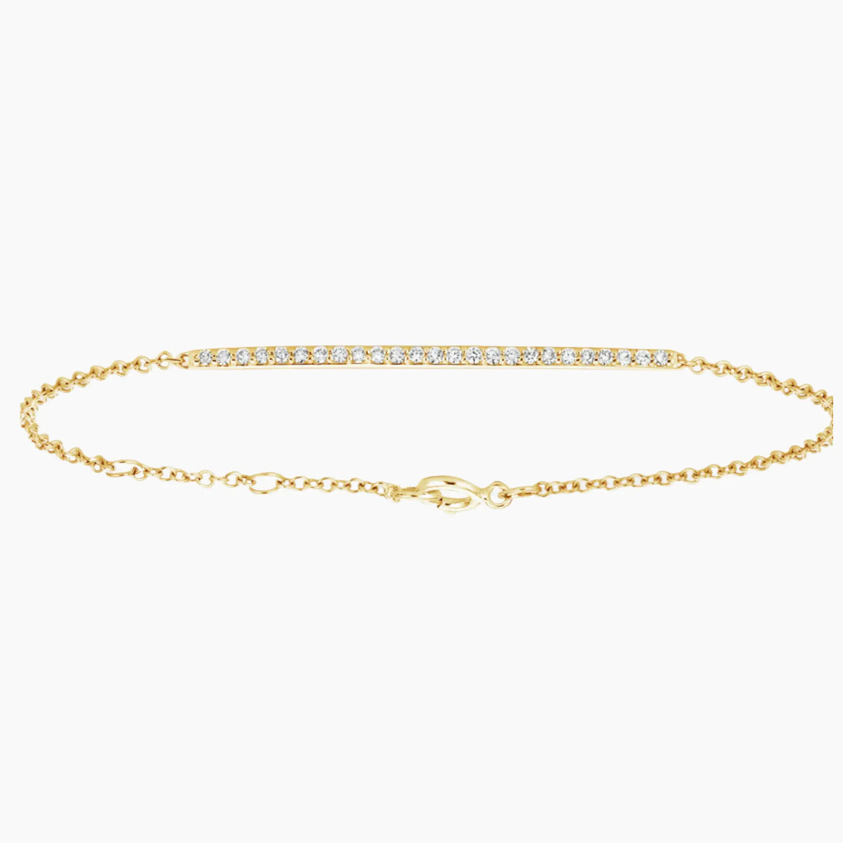 Pave Bar Lab Diamond Jewerly Bracelet for Women 3