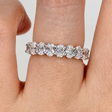 Oval Lab Grown Diamond Wedding Ring