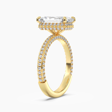 18k Yellow Gold Vesper Radiant Ring (Ready-to-Ship)