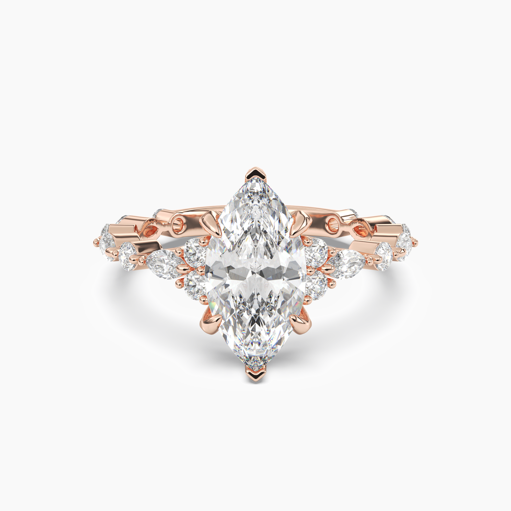 Lace Marquise – Center Diamond Included