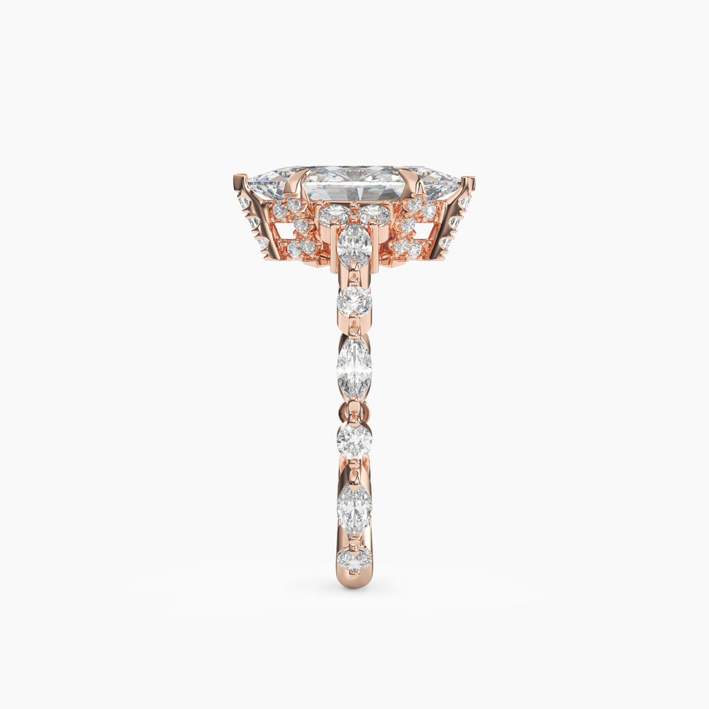Lace Marquise – Center Diamond Included
