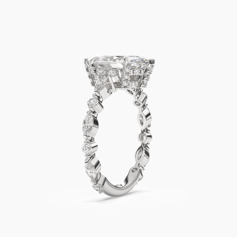 Lace Marquise – Center Diamond Included