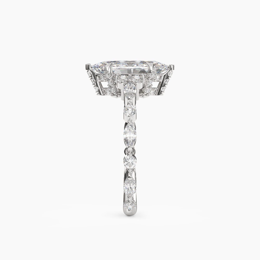 Lace Marquise – Center Diamond Included