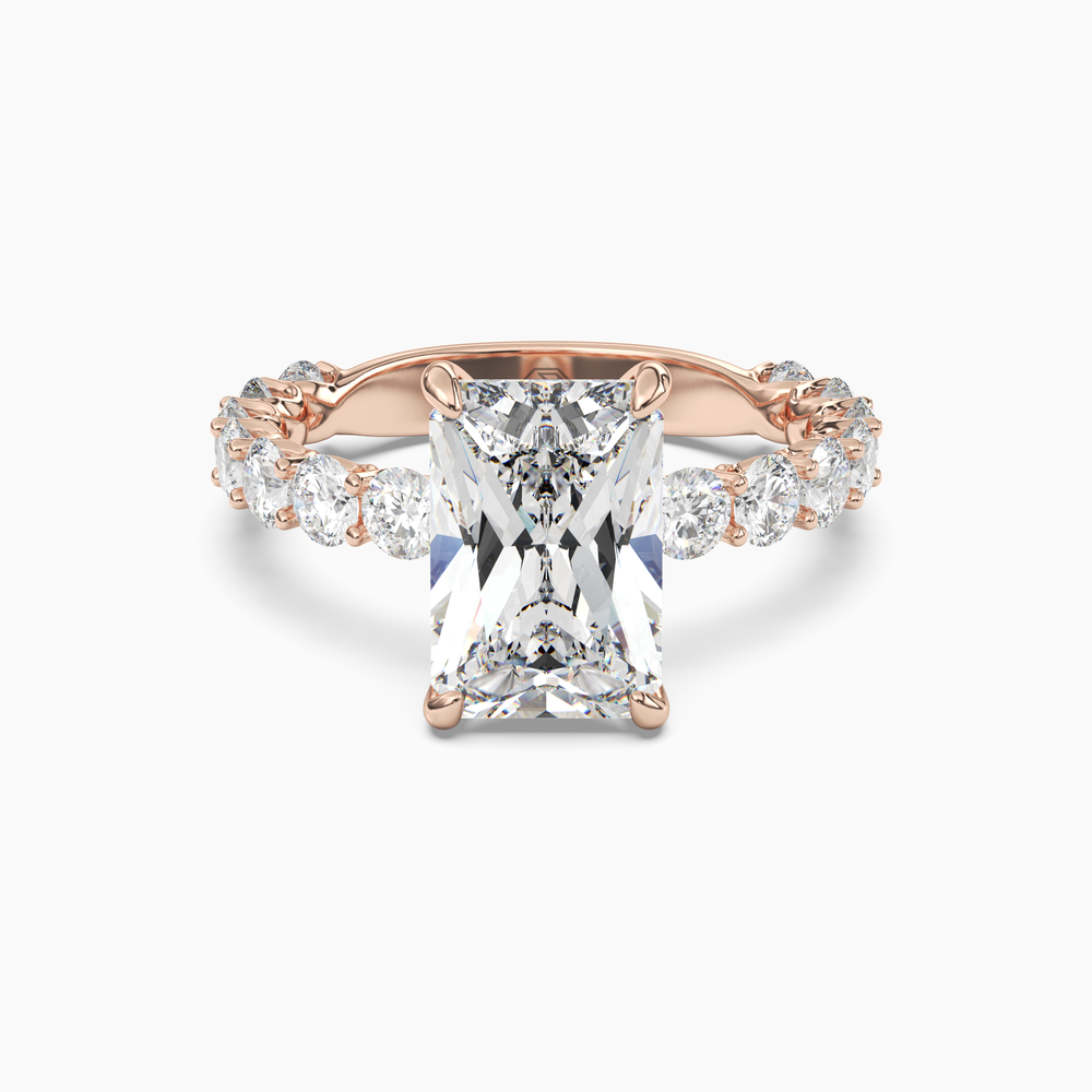 Blossom Radiant – Center Diamond Included