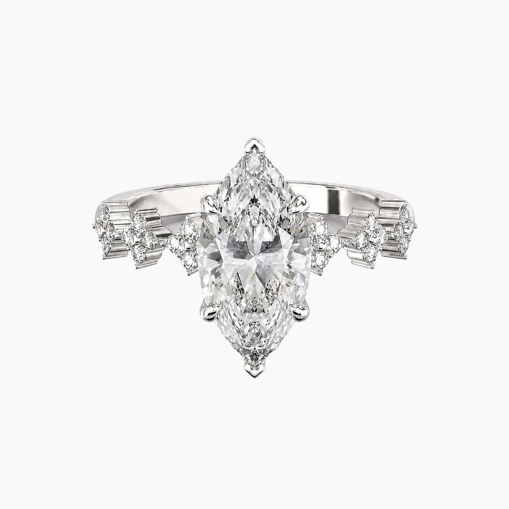#18K White Gold