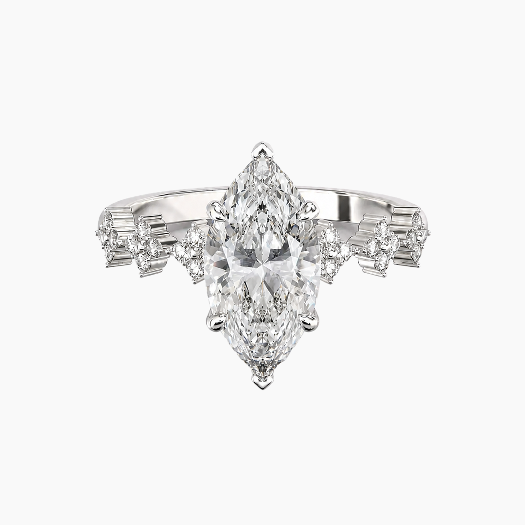 #18K White Gold