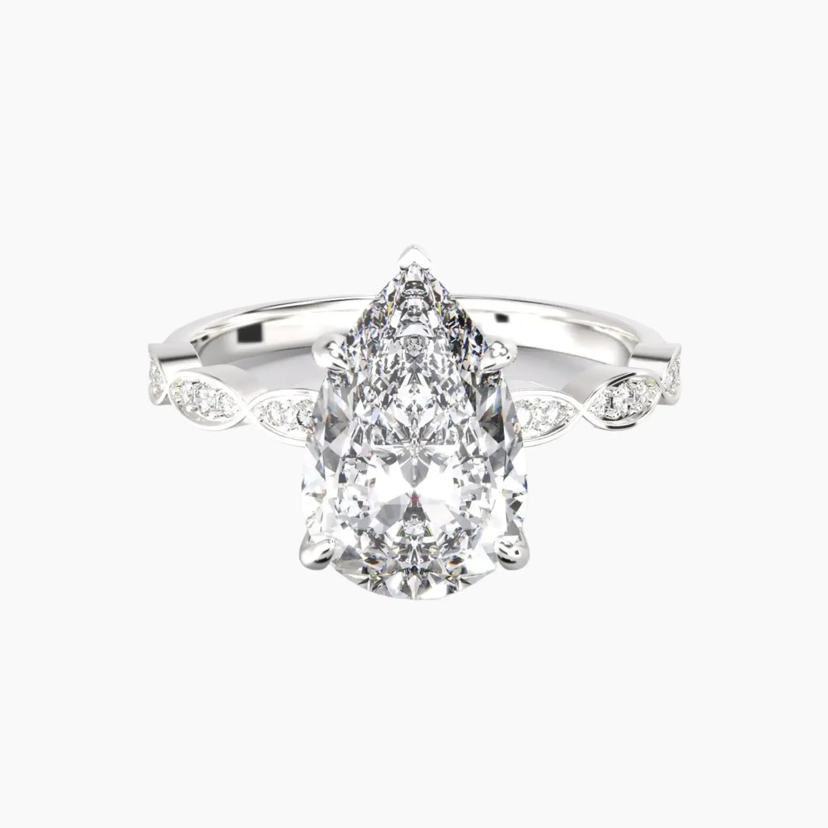 #18K White Gold