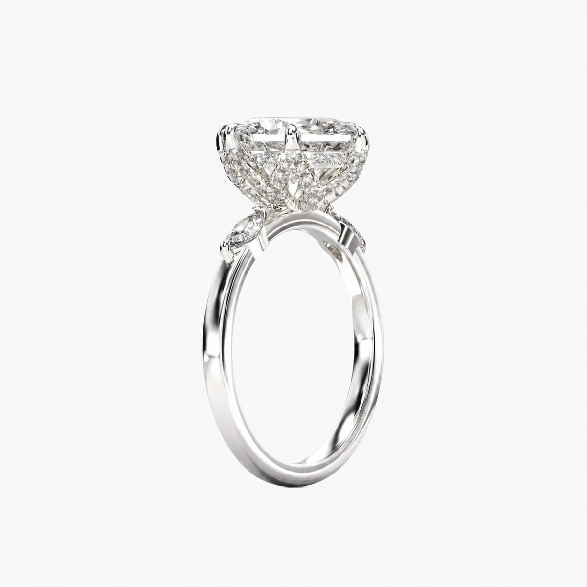#18K White Gold