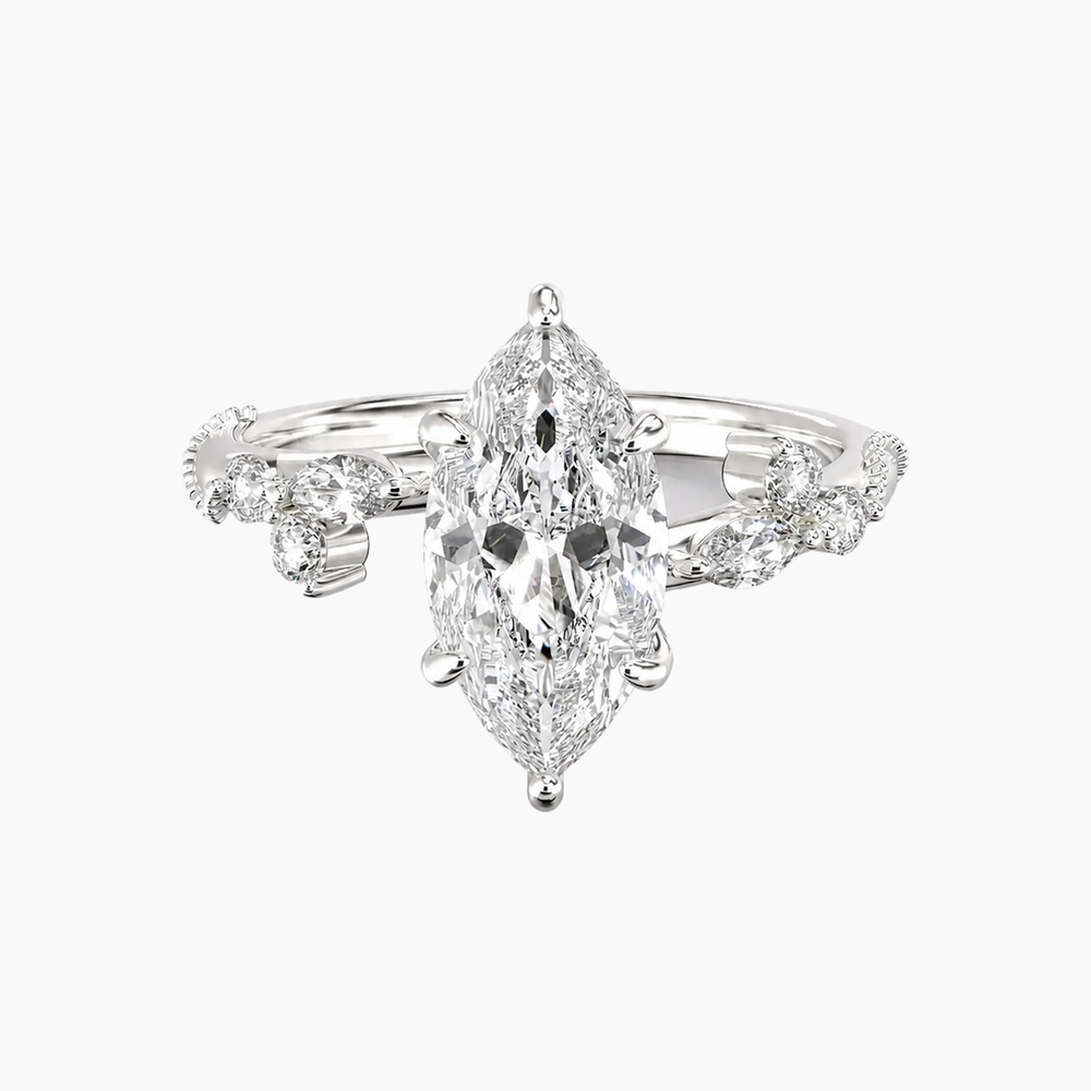 #18K White Gold