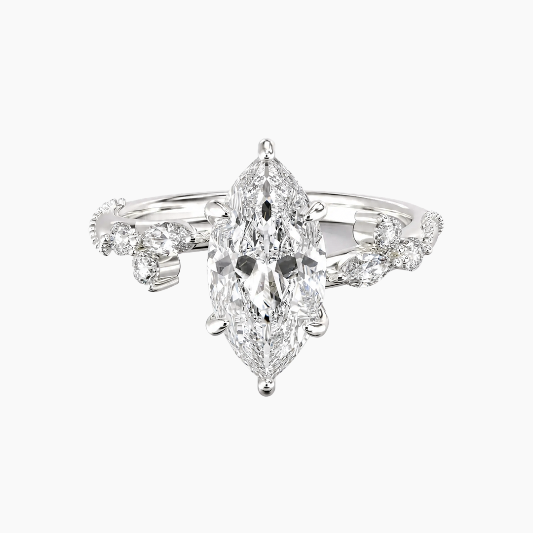#18K White Gold