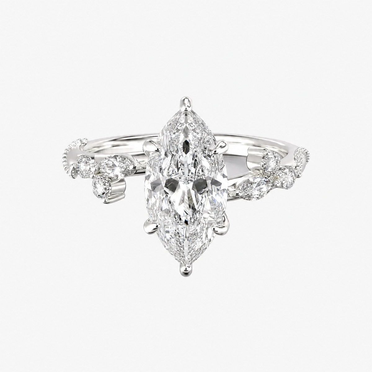 #18K White Gold