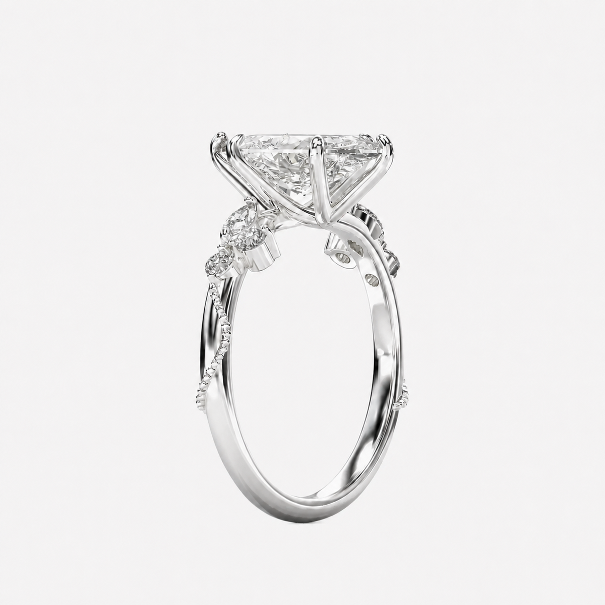 #18K White Gold