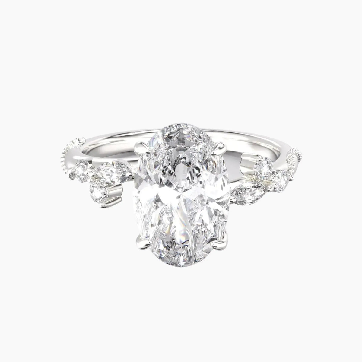 #18K White Gold
