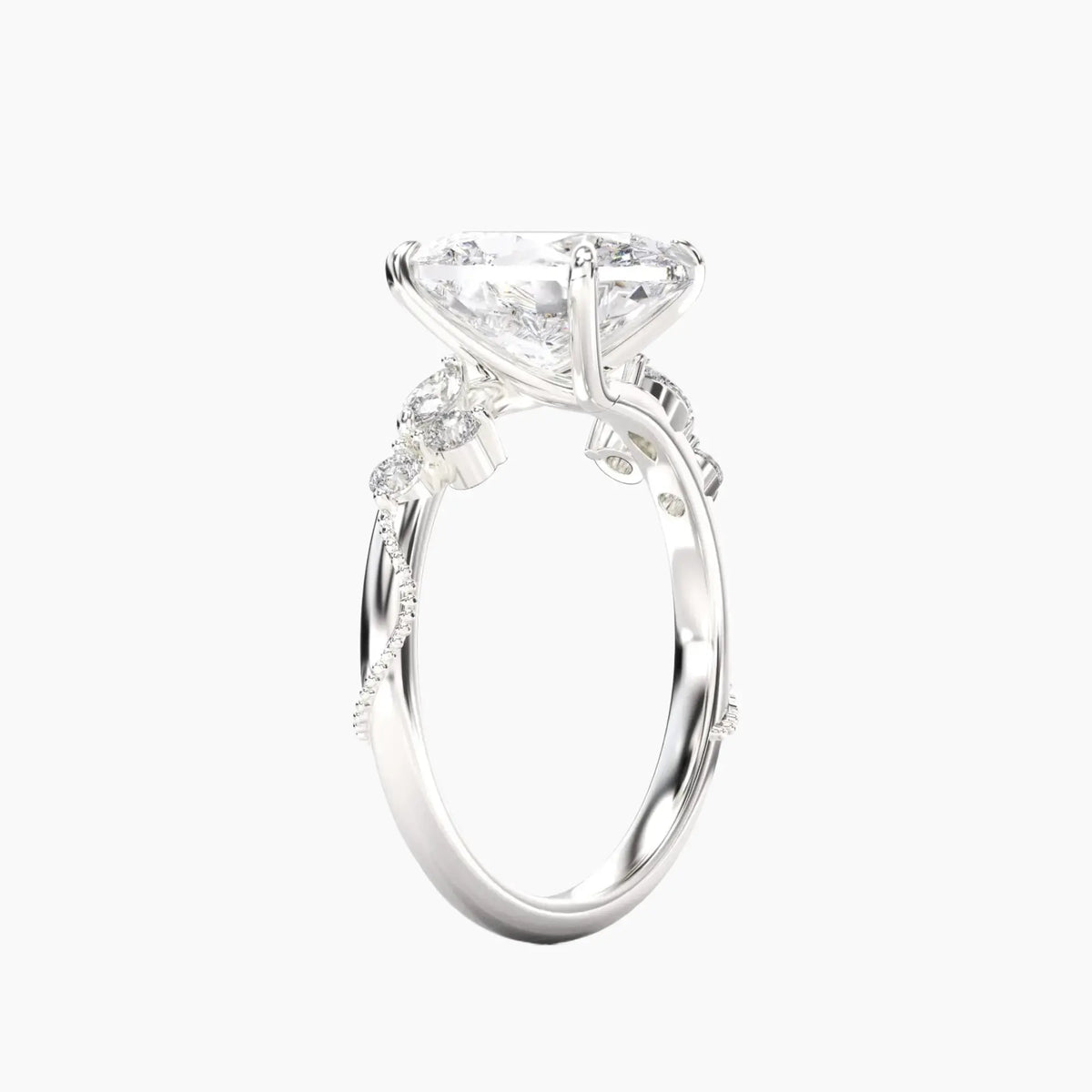 #18K White Gold