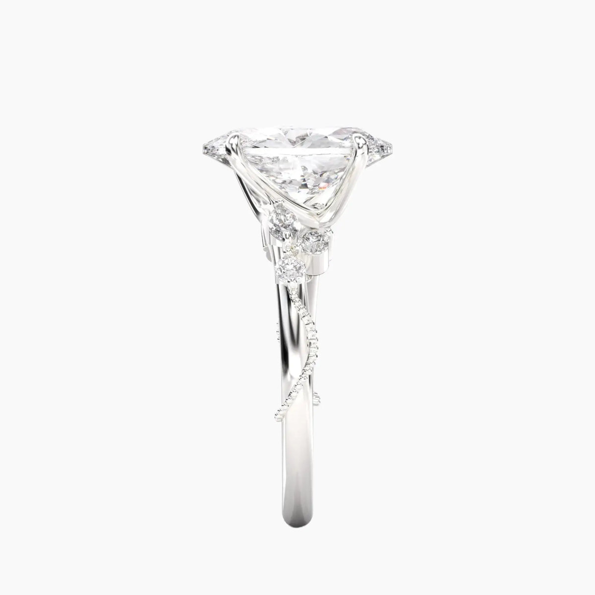#18K White Gold