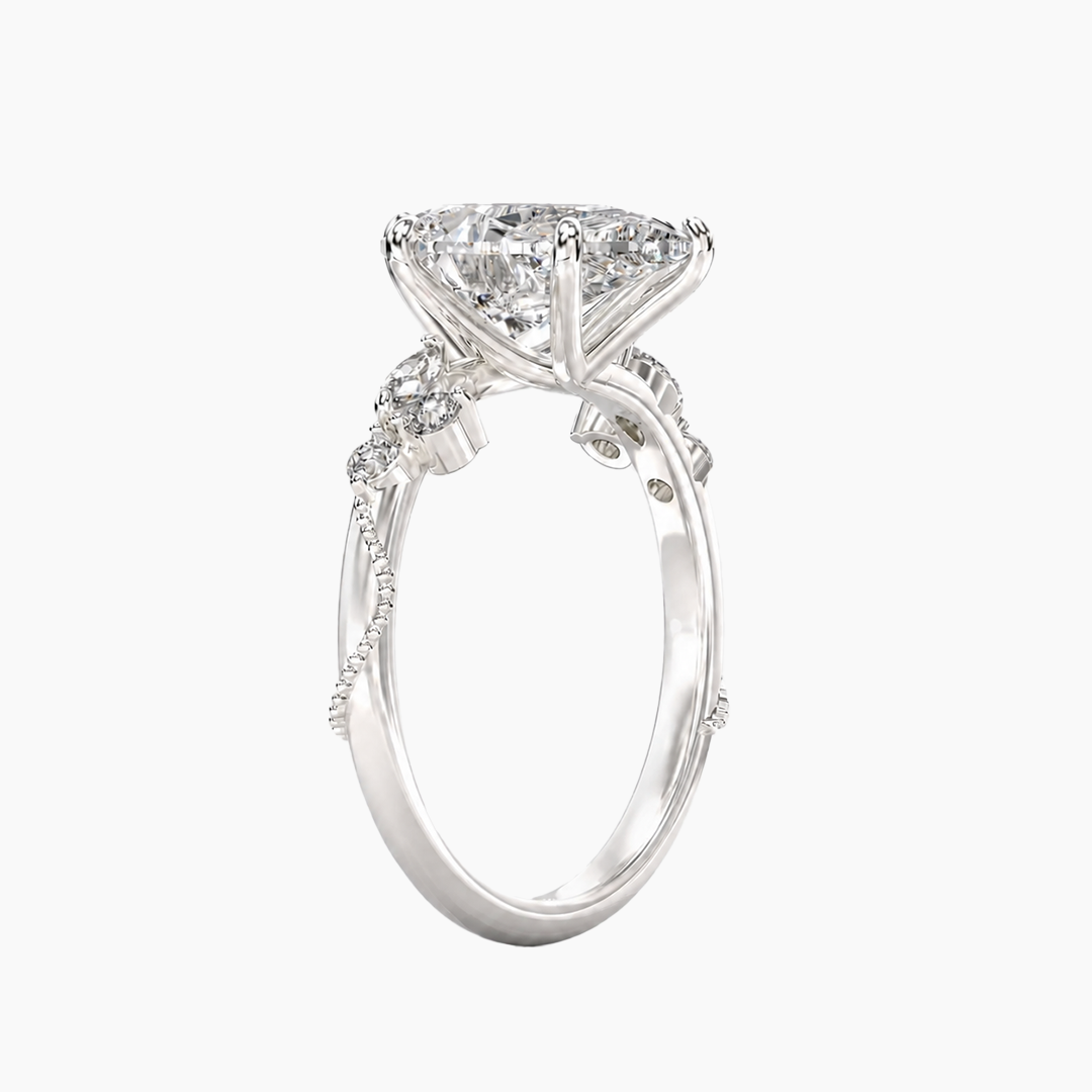 #18K White Gold