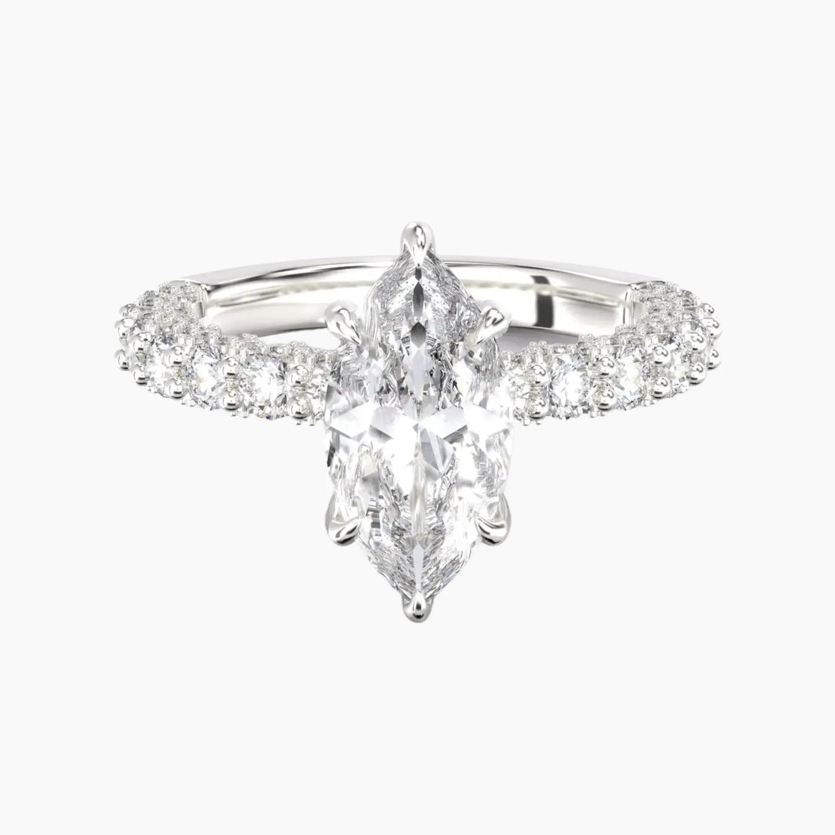 #18K White Gold