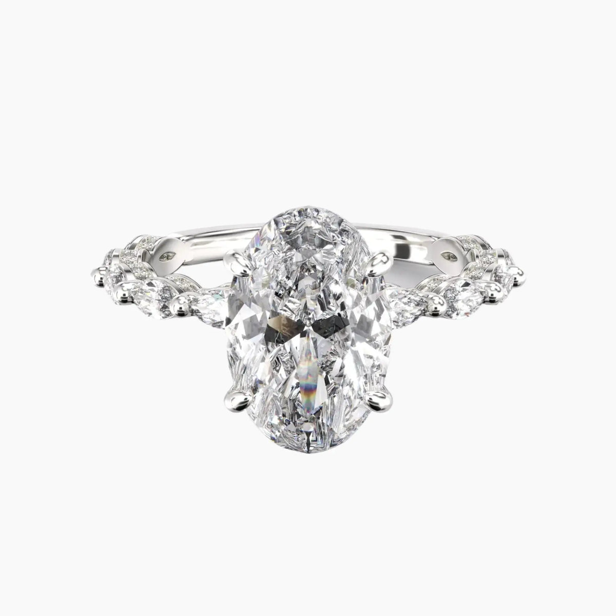 #18K White Gold