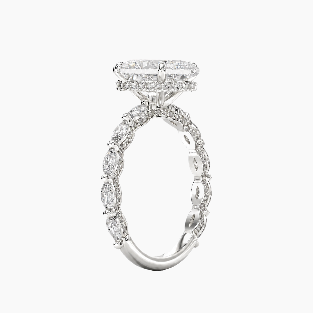 #18K White Gold